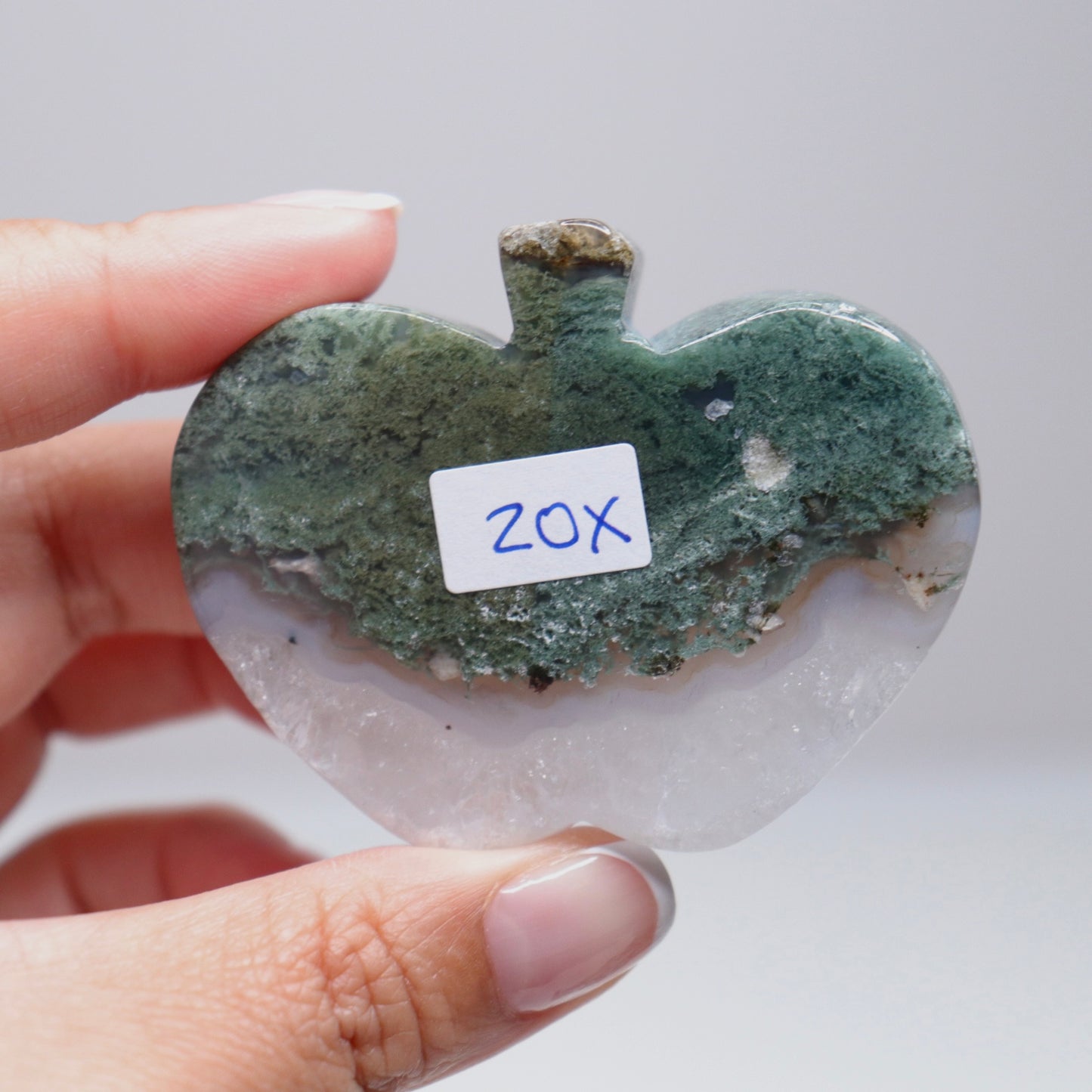 Moss Agate Apple