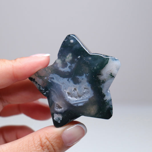 Moss Agate Star | 2