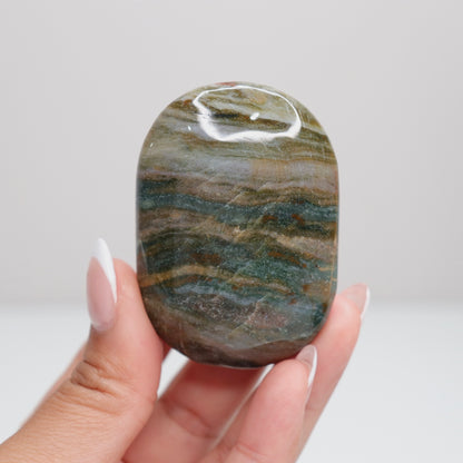 Ocean Jasper Palm Stone E