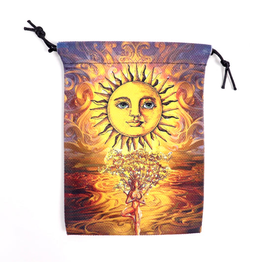 Sun/ Tree of Life Pouch