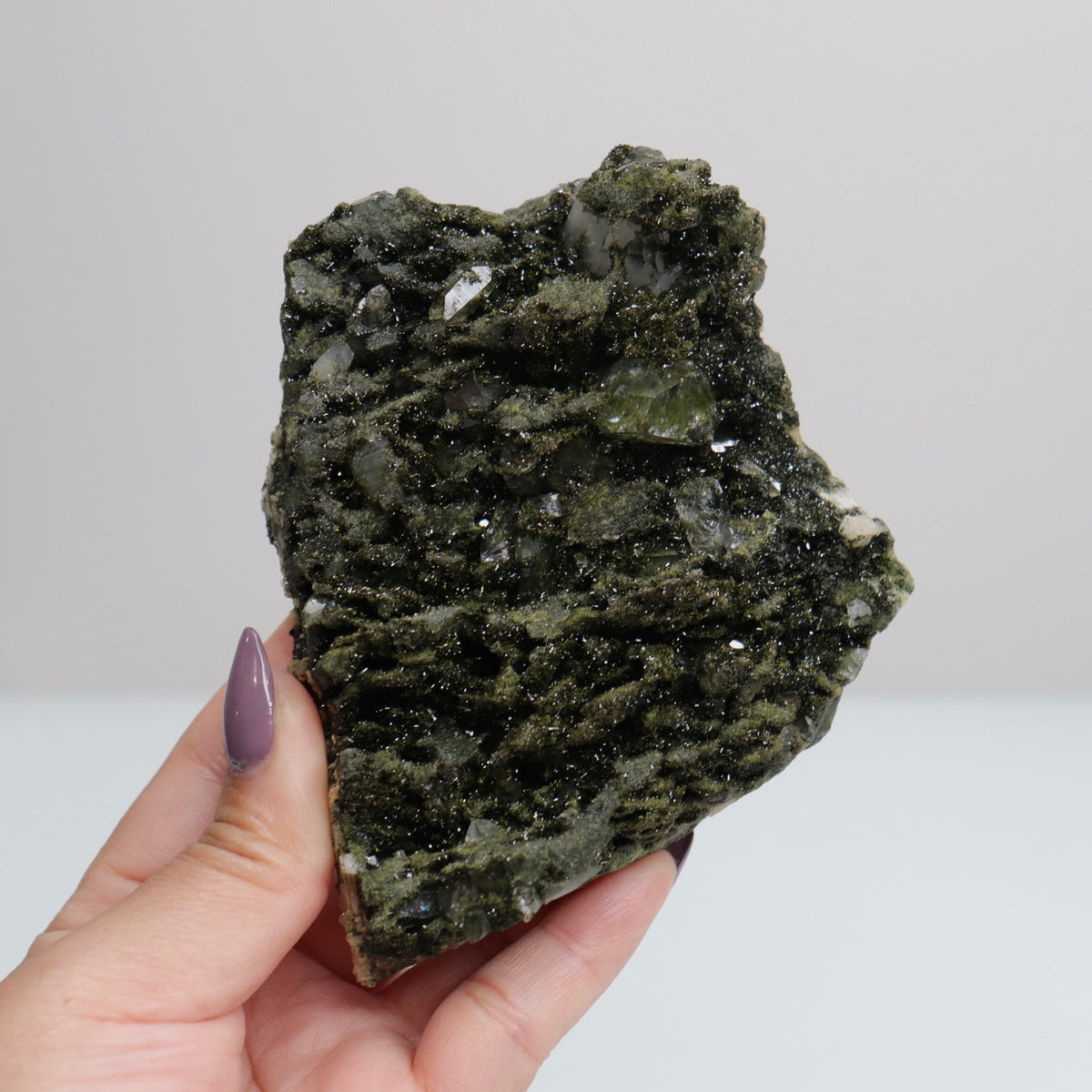 Epidote & Quartz 30*