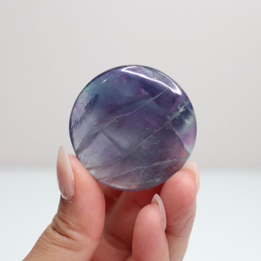 Fluorite Flat Stone | 53