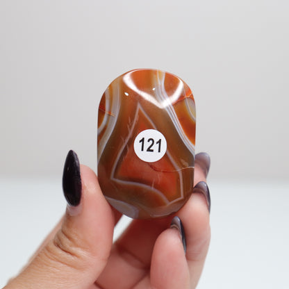 Carnelian Palm Stone | 121