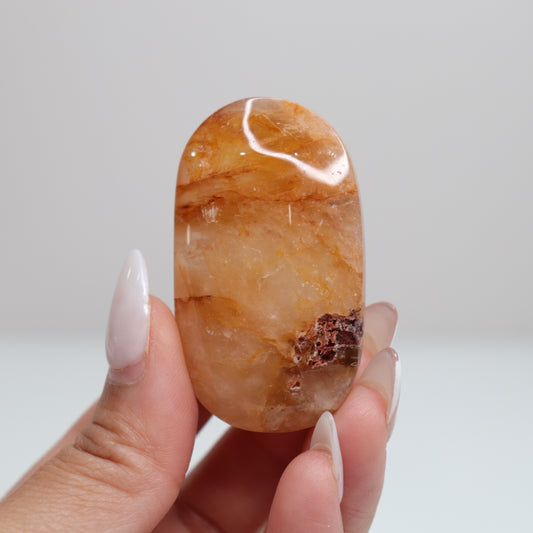Golden Healer Palm Stone 10