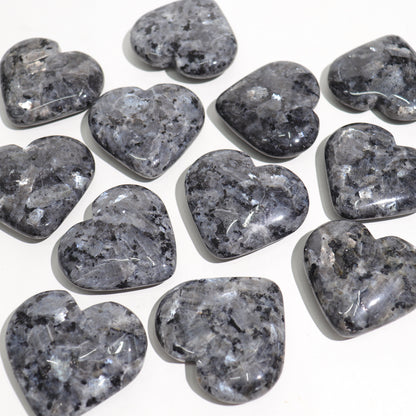 Larvikite Hearts