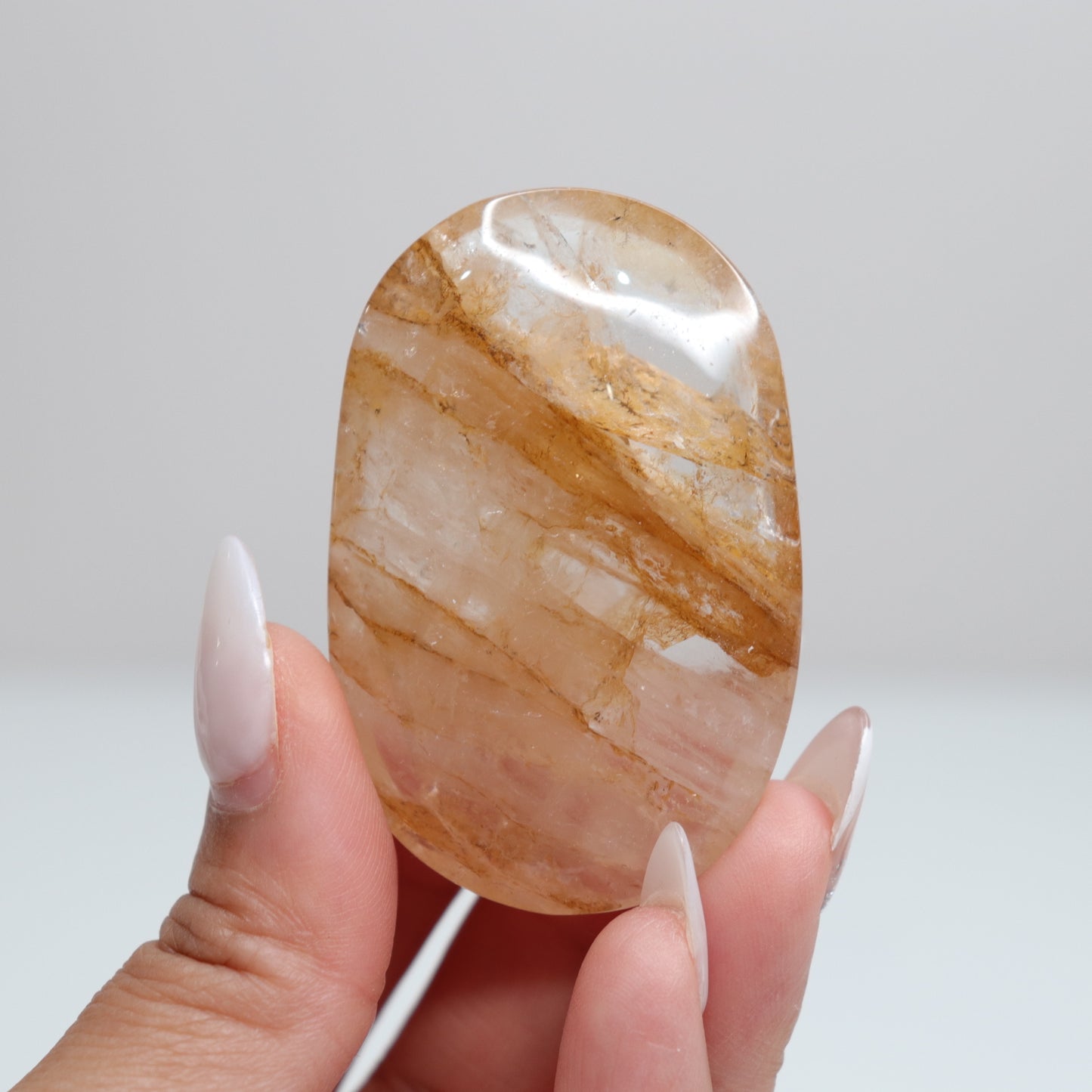 Golden Healer Palm Stone 16