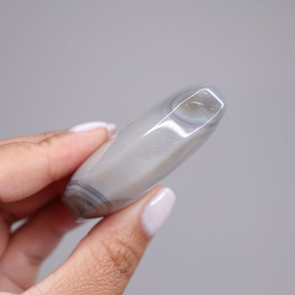 Banded Agate Palm Stone | 5