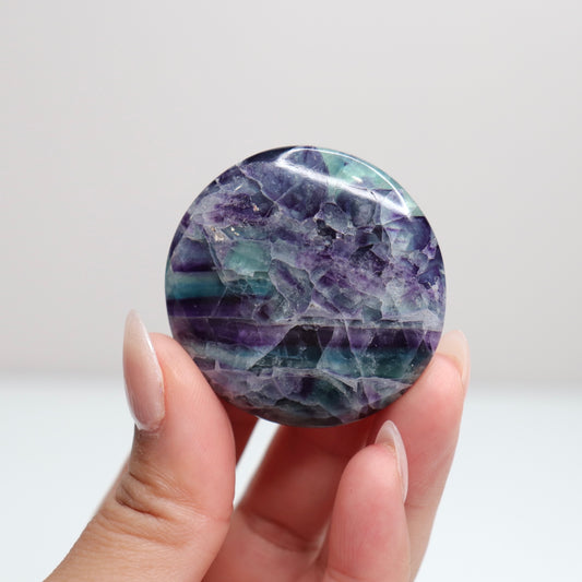 Fluorite Flat Stone | 47