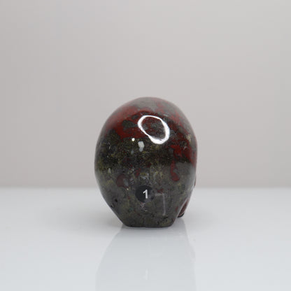 Dragon Bloodstone Skull