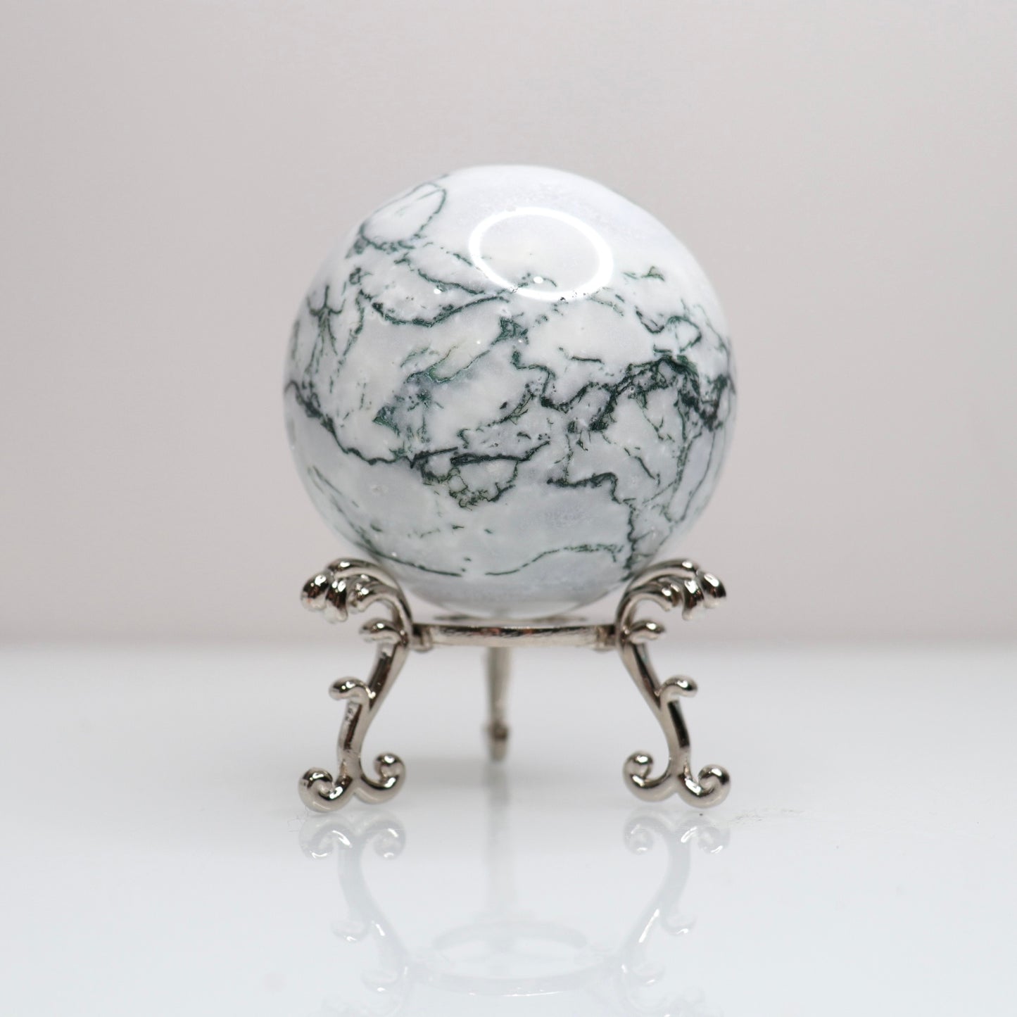 Moss Agate Sphere | 22