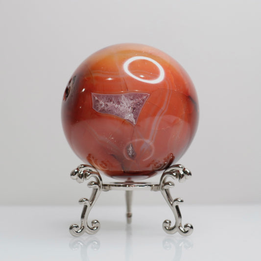 Carnelian Sphere 18