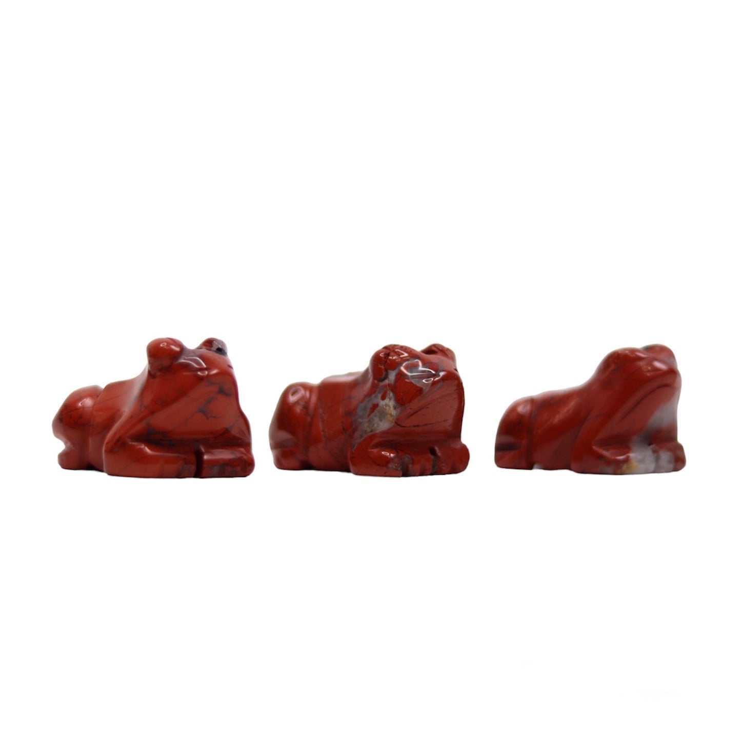 Red Jasper Frogs | 1.5"
