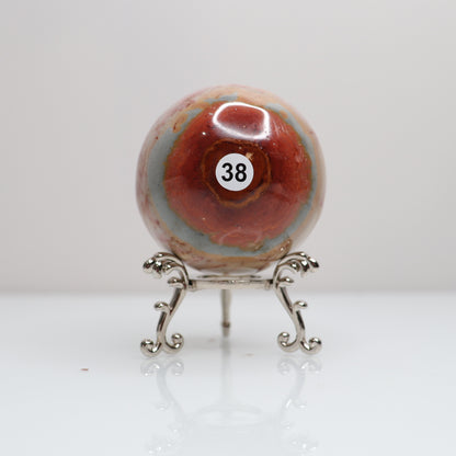 Polychrome Jasper Sphere | 38
