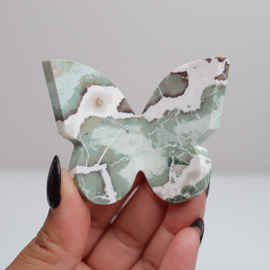 Green Sardonyx Butterly 5