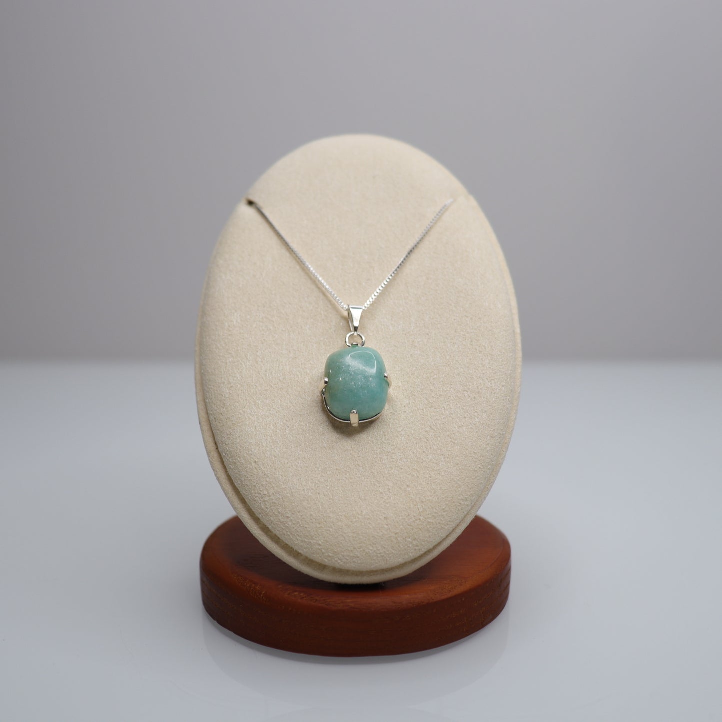 Sterling Silver Amazonite Necklace | 1