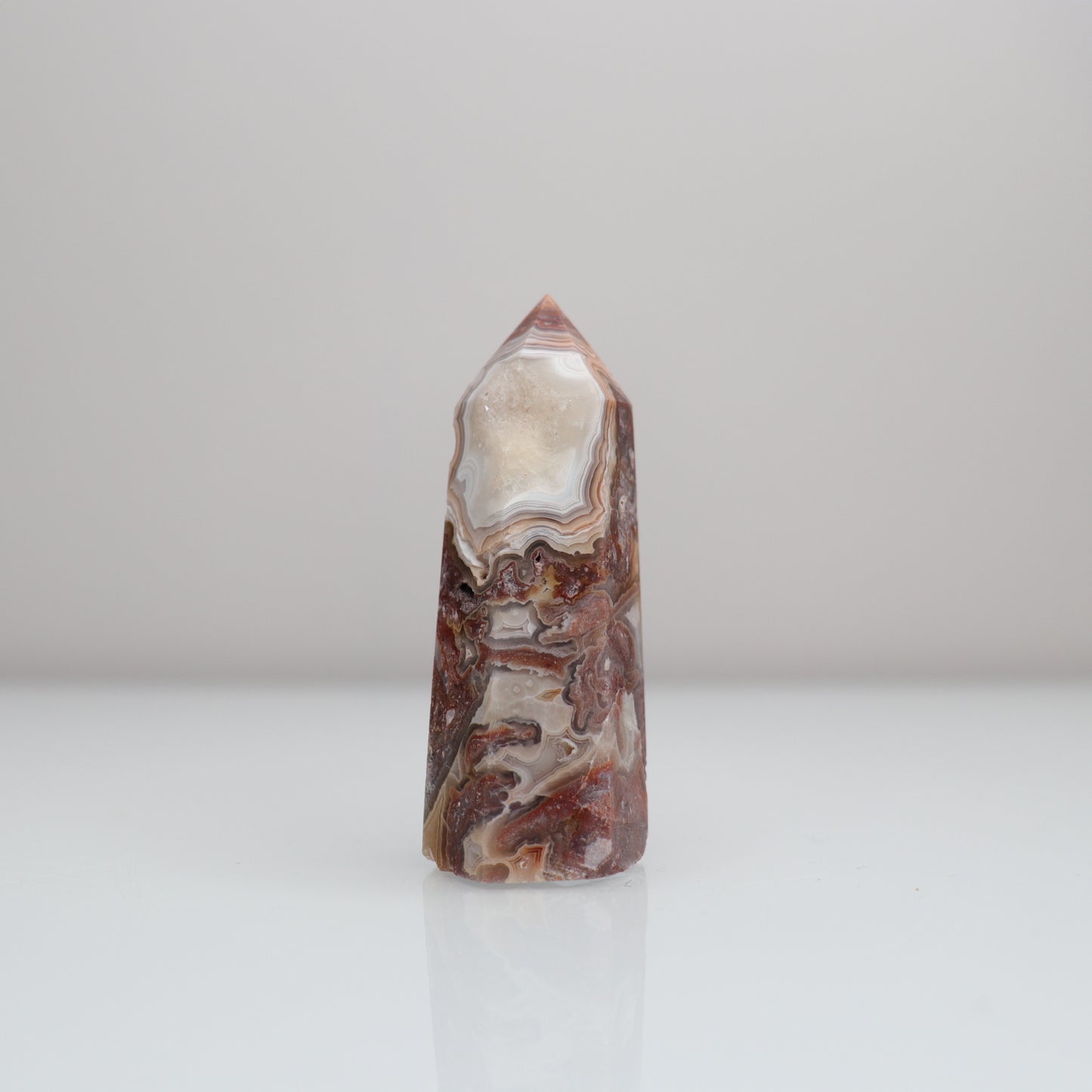 Crazy Lace Agate Tower 16