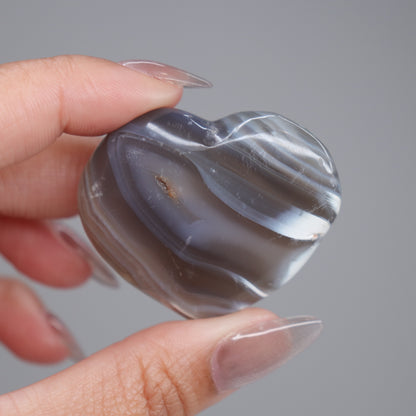 Orca Agate Heart | 4