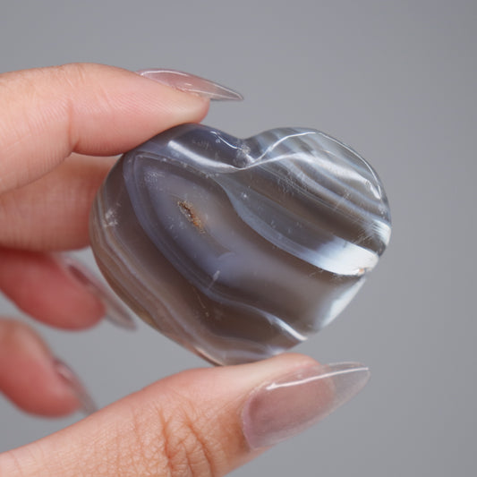Orca Agate Heart | 4