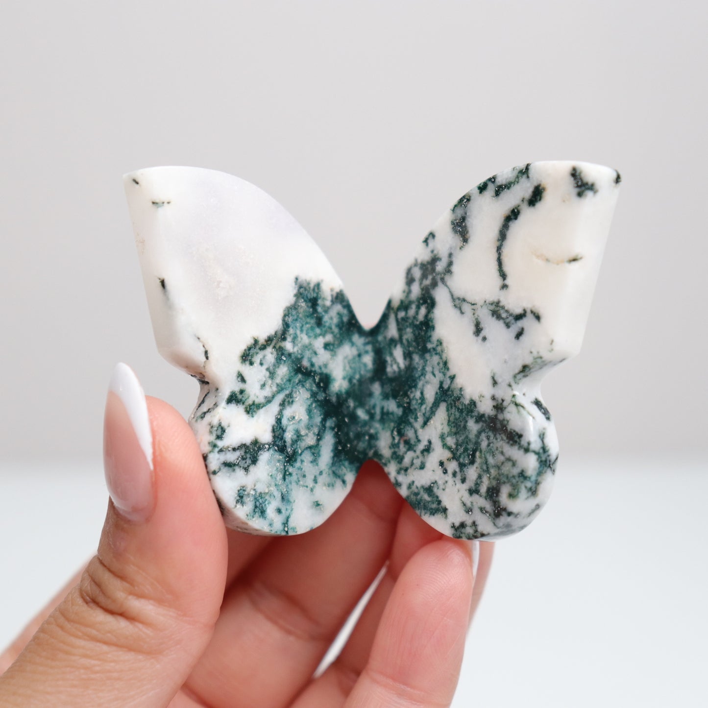 Tree Agate Butterfly J