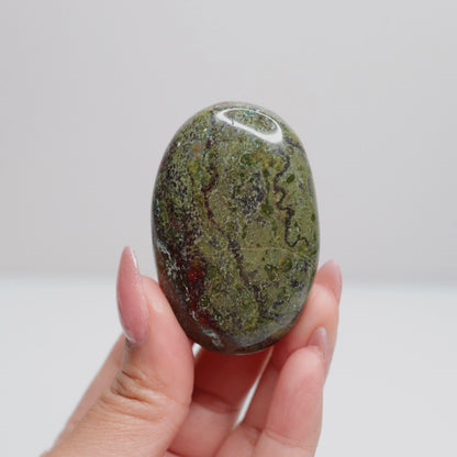 Dragon Bloodstone Palm Stone 41