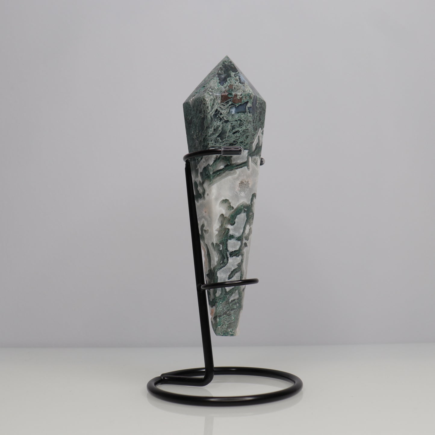 Moss Agate Wand 5