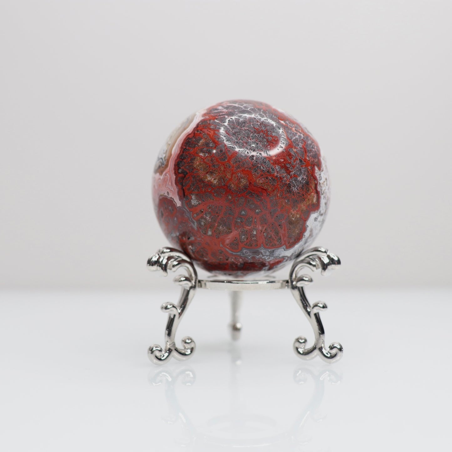 Mexican Lace Agate Sphere | 13