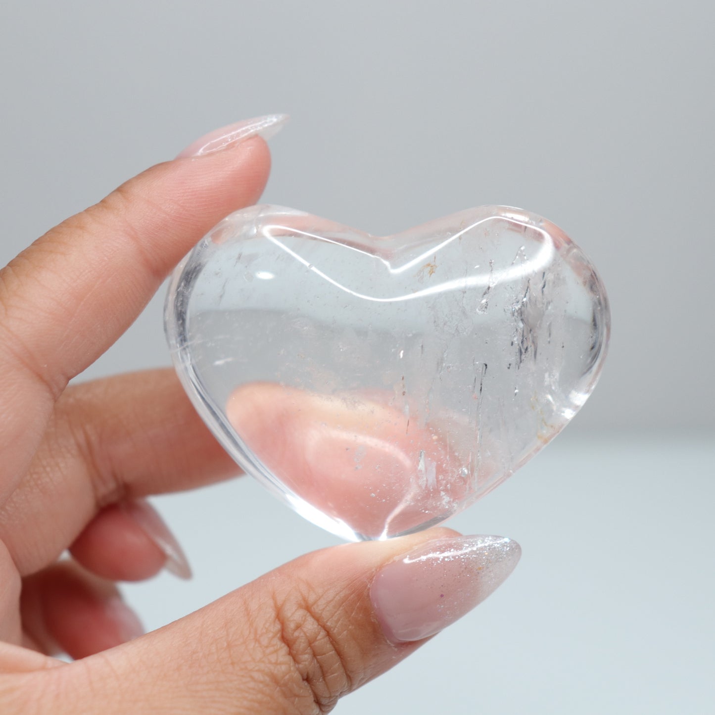 Clear Quartz Heart | 1