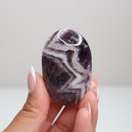 Dream Amethyst Palm Stone D