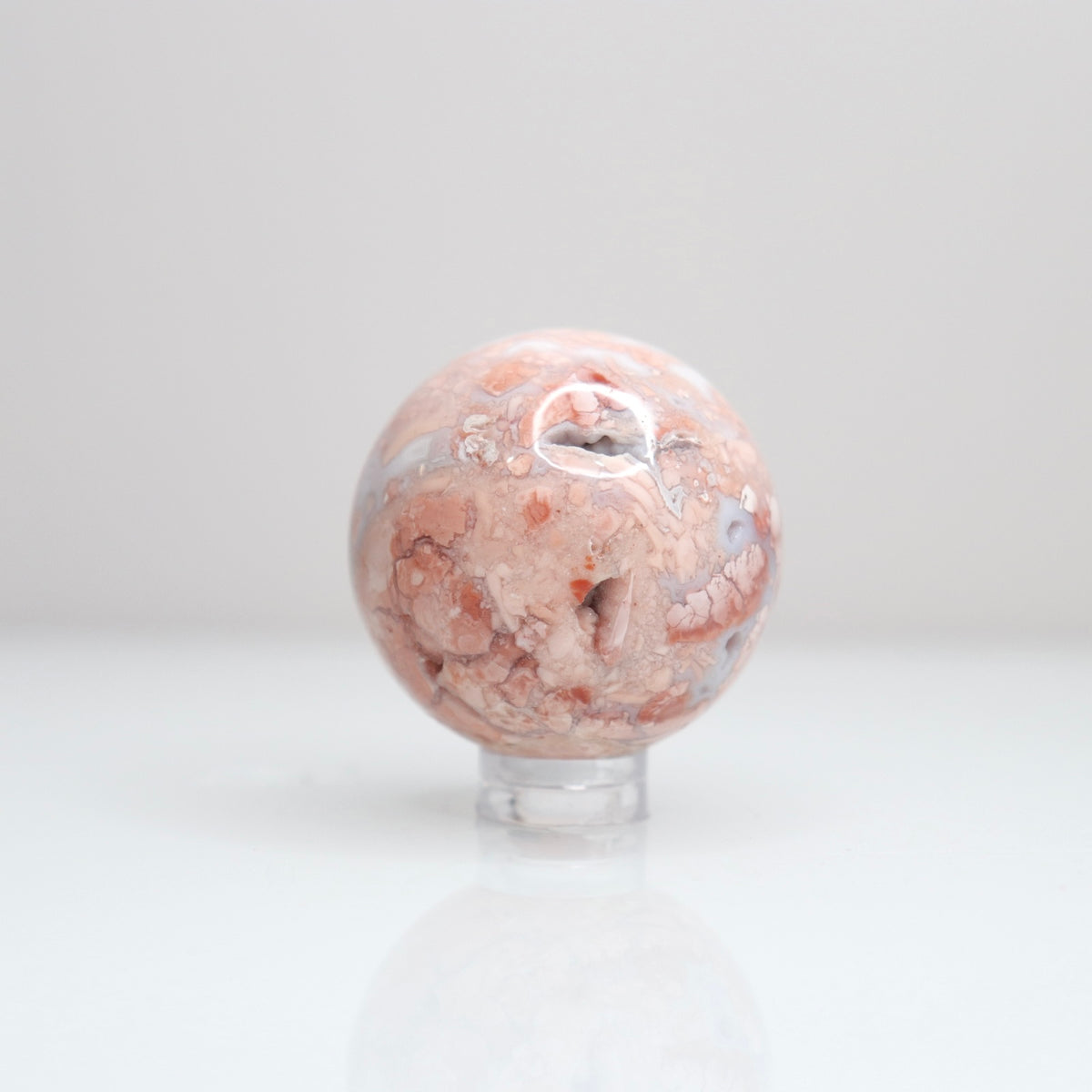 Pink Agate Sphere | 83