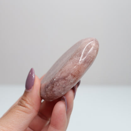 Pink Amethyst Palm Stone | 30
