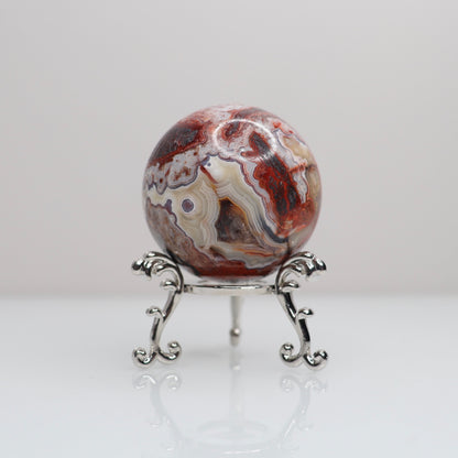 Mexican Lace Agate Sphere | 15
