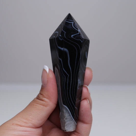 Black Agate Wand | 1