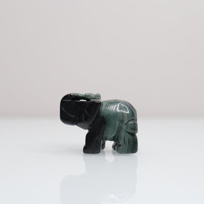 Polychrome Jasper Elephant  | 1