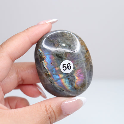 Labradorite Palm Stone 56