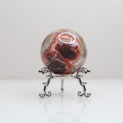 Mexican Lace Agate Sphere | 10