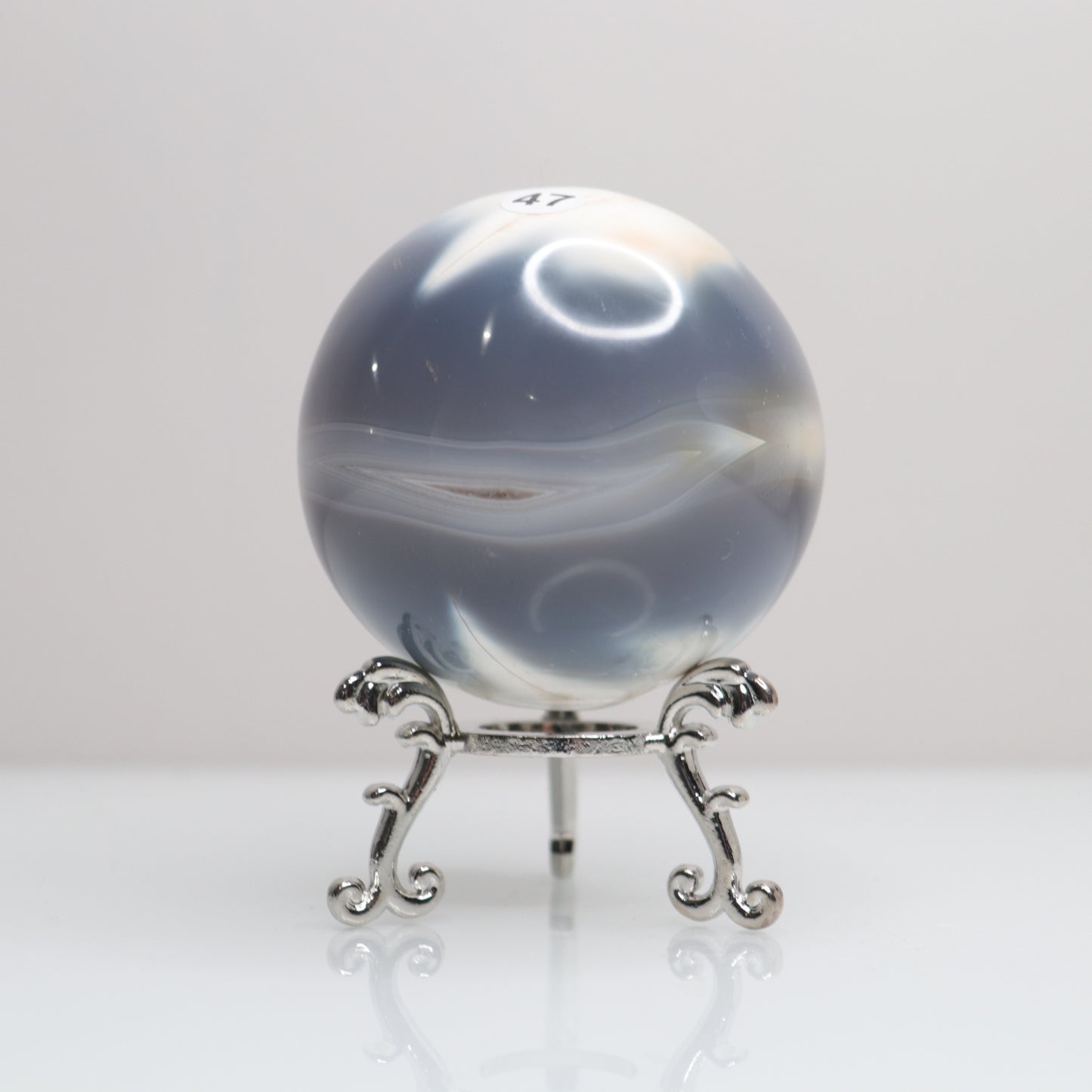 Orca Agate Sphere | 47