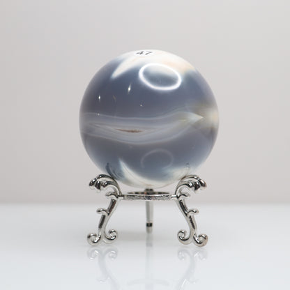Orca Agate Sphere | 47