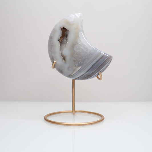 Druzy Agate Moon | U