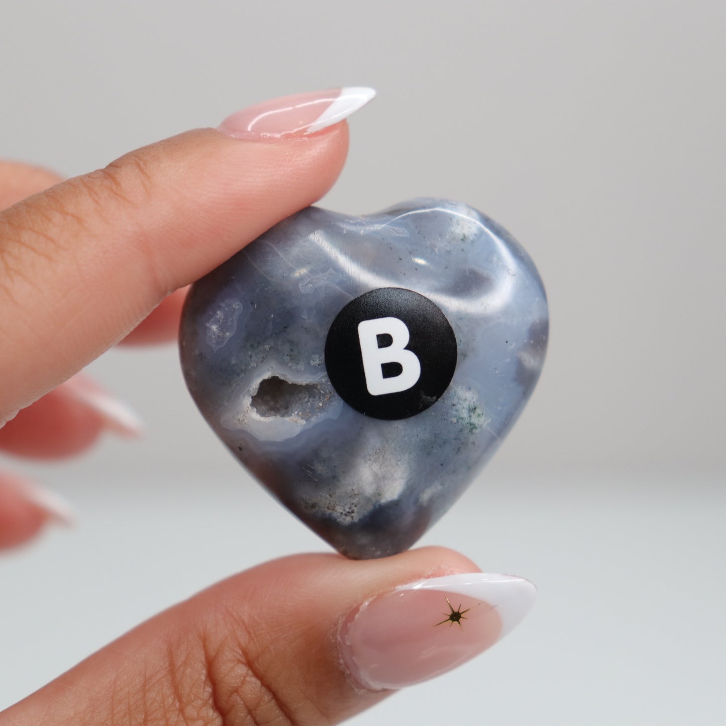 Ocean Jasper Heart | B
