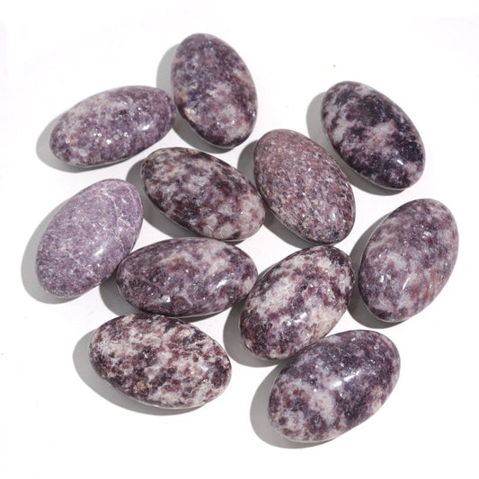 Lepidolite Palm Stones