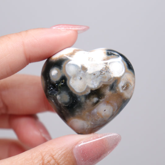 Ocean Jasper Heart | 6