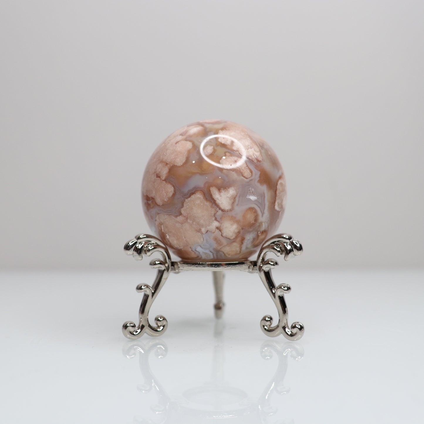 Flower Agate Sphere | 36