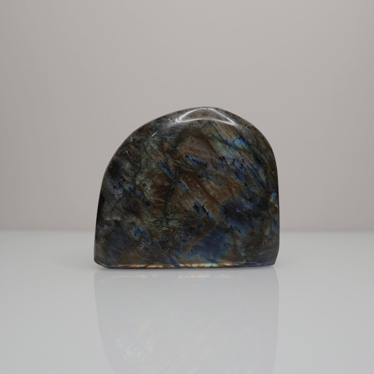 Orange & Rainbow Labradorite Freeform | 7