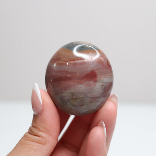 Polychrome Jasper Palm Stone | 2