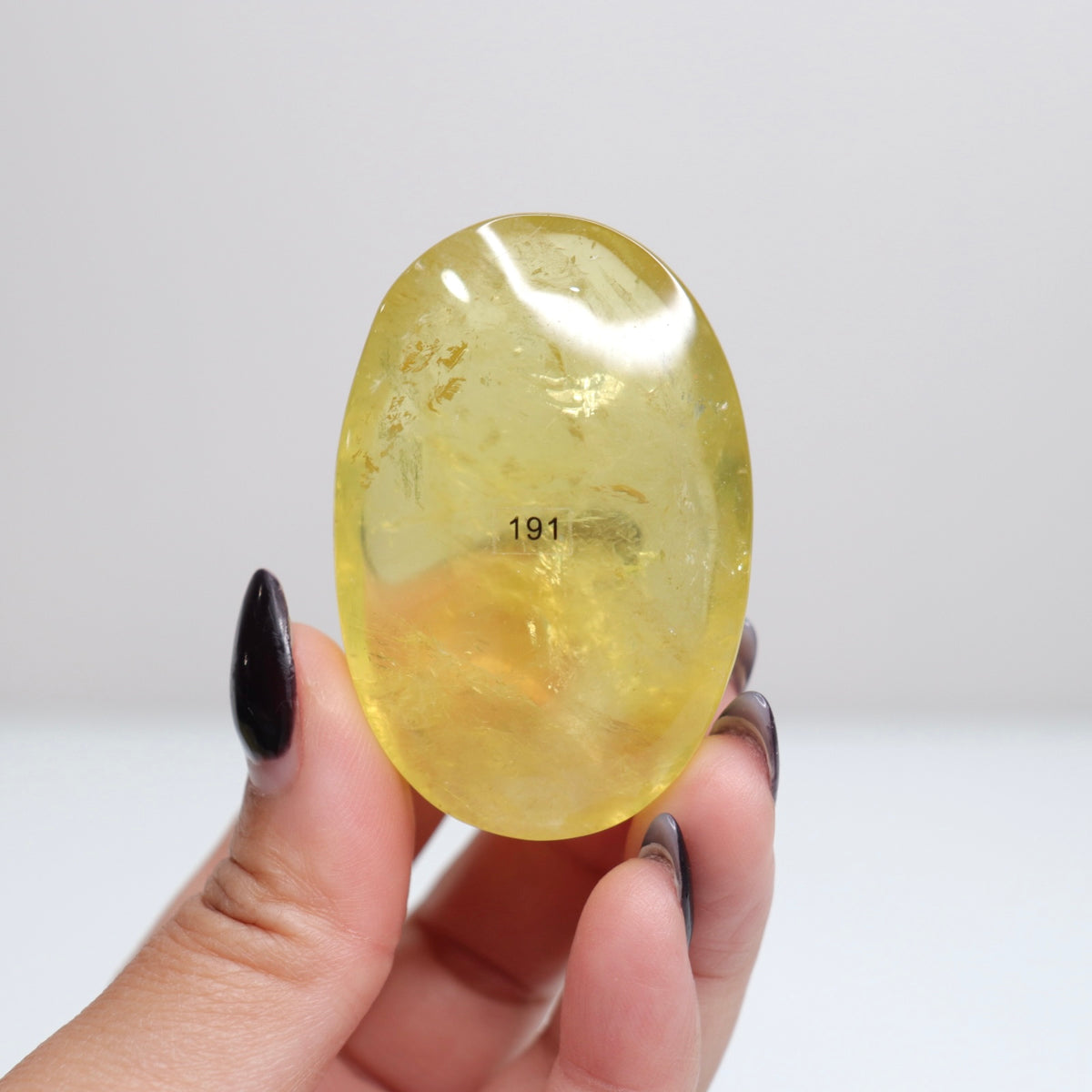 Citrine Palm Stone | 191 HTA
