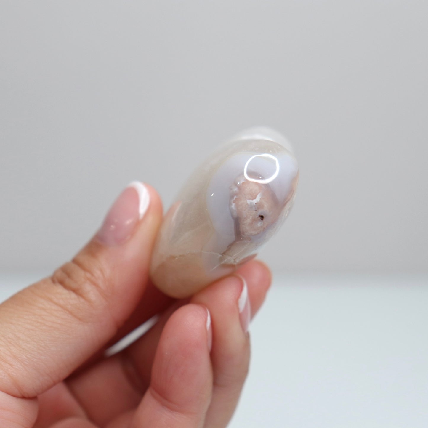 Flower Agate Heart | 38