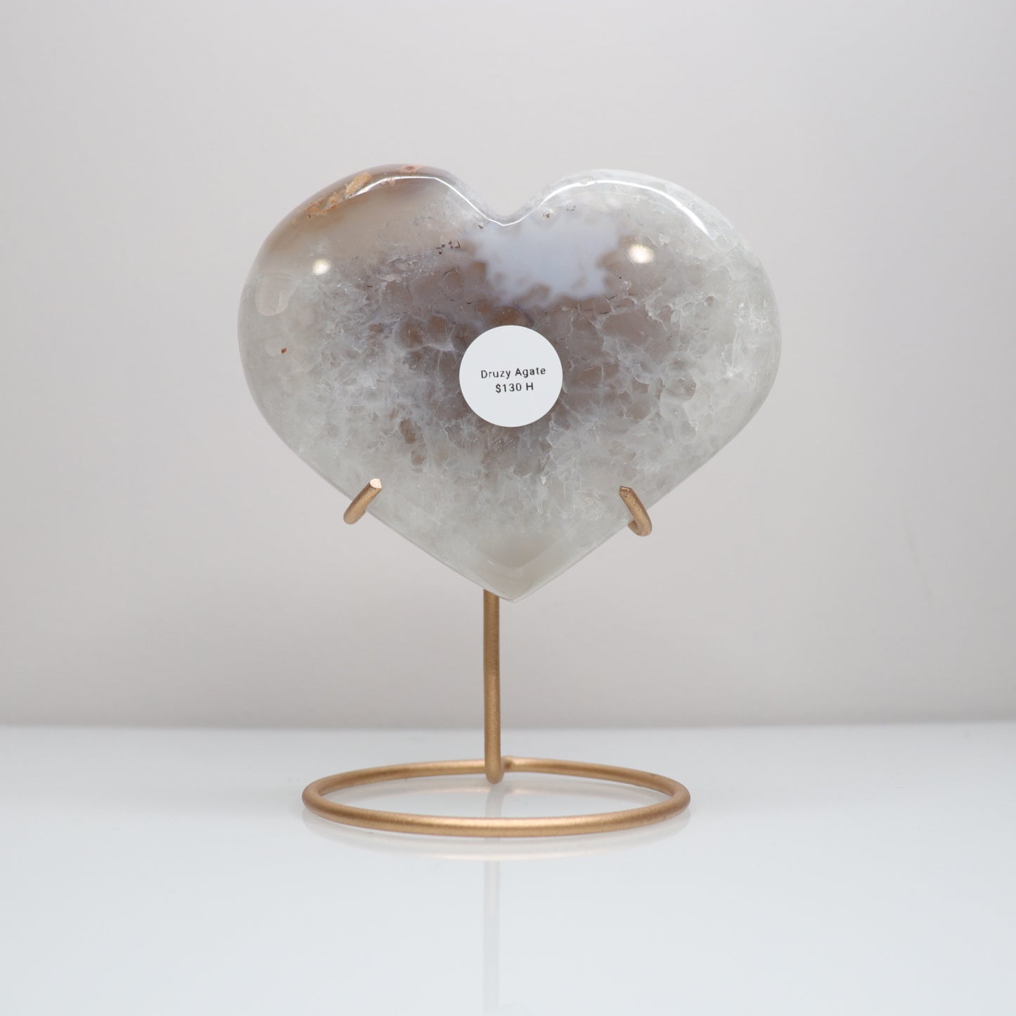 Druzy Agate Heart | A