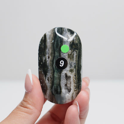 Sea Jasper Palm Stone | 9