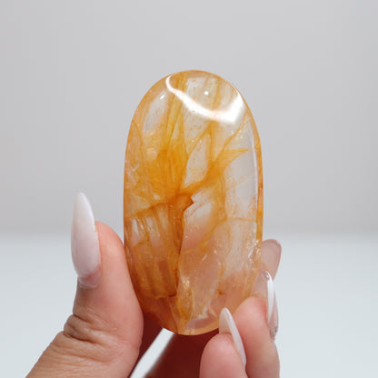 Golden Healer Palm Stone 17