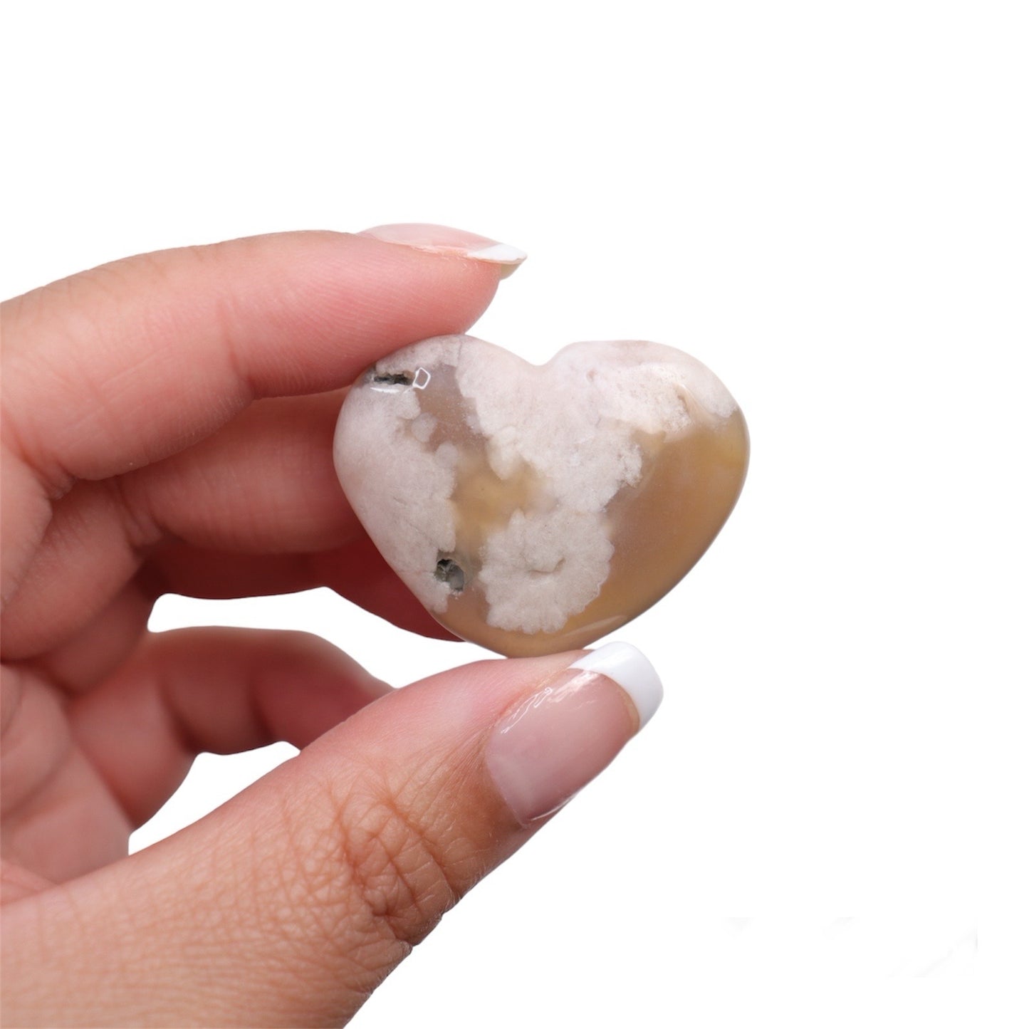 Flower Agate Heart | 2